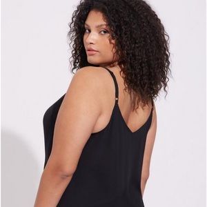 Torrid V Neck Georgette Cami NWT Size 00X